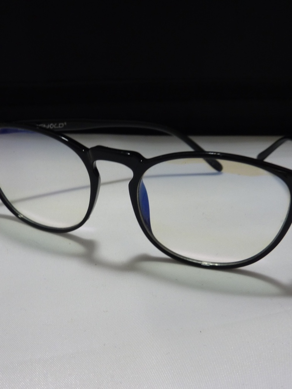 Feiyold TR90 Eyeglasses Frame Only Black Frame Rectangular Lenses Unisex